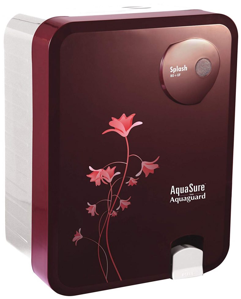 Eureka Forbes Aquasure from Aquaguard Splash RO+UV+MTDS 6-Litre Water Purifier
